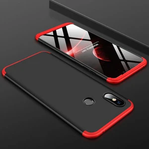 Techno Guru Xiaomi Mi 8 Se 3 Parçalı Tam Koruma Şık Astrea Premium Sert Kılıf