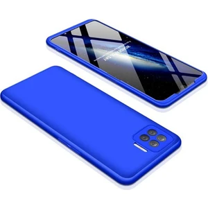 Techno Guru Oppo Reno 4 Lite 3 Parçalı Tam Koruma Şık Astrea Premium Sert Kılıf