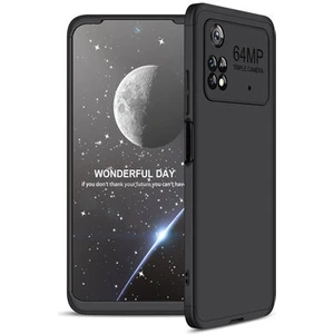 Techno Guru Poco M4 Pro 4g 3 Parçalı Tam Koruma Şık Astrea Premium Sert Kılıf