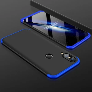 Techno Guru Huawei P20 Lite 3 Parçalı Tam Koruma Şık Astrea Premium Sert Kılıf