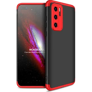 Techno Guru Huawei P40 Pro 3 Parçalı Tam Koruma Şık Astrea Premium Sert Kılıf