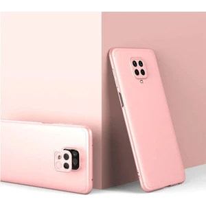 Techno Guru Redmi Note 9s 3 Parçalı Tam Koruma Şık Astrea Premium Sert Kılıf
