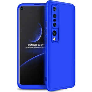 Techno Guru Xiaomi Mi 10 Pro 3 Parçalı Tam Koruma Şık Astrea Premium Sert Kılıf