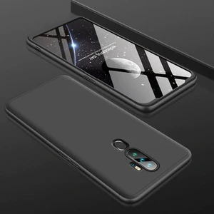 Techno Guru Oppo A5 2020 3 Parçalı Tam Koruma Şık Astrea Premium Sert Kılıf