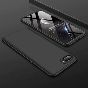 Techno Guru Oppo Ax7 3 Parçalı Tam Koruma Şık Astrea Premium Sert Kılıf