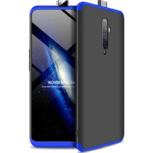 Techno Guru Oppo Reno 2z 3 Parçalı Tam Koruma Şık Astrea Premium Sert Kılıf