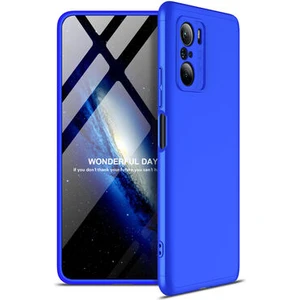 Xiaomi Mi 11i Kılıf 3 Parçalı Şık Patch Sert Silikon Kapak