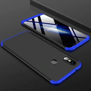 Techno Guru Redmi Note 6 Pro 3 Parçalı Tam Koruma Şık Astrea Premium Sert Kılıf