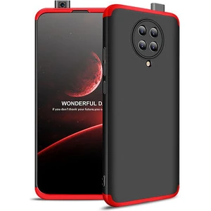 Techno Guru Poco F2 Pro 3 Parçalı Tam Koruma Şık Astrea Premium Sert Kılıf