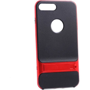 Techno Guru iPhone 8 Plus Şık Tasarımlı Standlı Verus Silikon Kılıf Verus