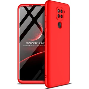 Techno Guru Redmi Note 9 3 Parçalı Tam Koruma Şık Astrea Premium Sert Kılıf