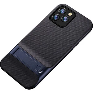 Techno Guru iPhone 12 Pro Max Şık Tasarımlı Standlı Verus Silikon Kılıf Verus
