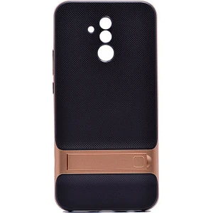 Techno Guru Huawei Mate 20 Lite Şık Tasarımlı Standlı Verus Silikon Kılıf Verus