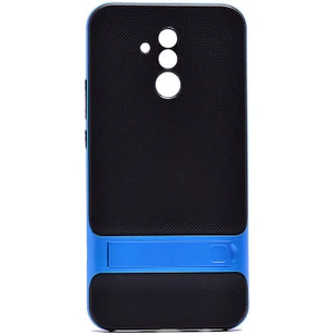 Techno Guru Huawei Mate 20 Lite Şık Tasarımlı Standlı Verus Silikon Kılıf Verus