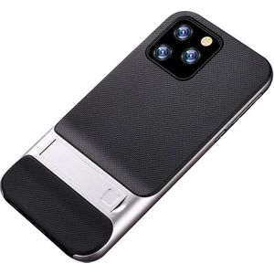 Techno Guru iPhone 11 Pro Şık Tasarımlı Standlı Verus Silikon Kılıf Verus