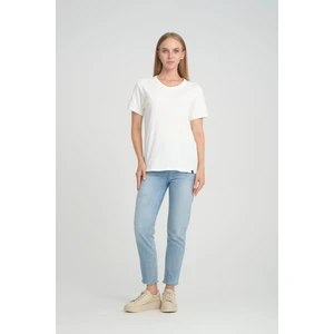 Alexander Gardi Alexandergardı Fitilli V Yaka Comfort Fit T-Shirt (E24-74602)
