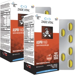 Zade Vital Aspir Yağı (2 Kutu) 120 Kapsül