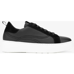 Psky Erkek Siyah/siyah Deri & Tekstil Sneakers & Spor Ayakkabı 933 Paganını Erk Ayk Y24