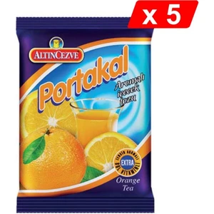 Portakal Aromalı Içecek Tozu 250 gr - 5li Paket