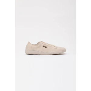 1383 V-Barefoot Comfort Keten Erkek Ayakkabı Bej