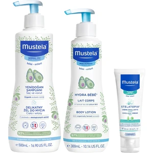 Dermo-Cleansing & Stelatopia Emolyent & Hydra Bebe