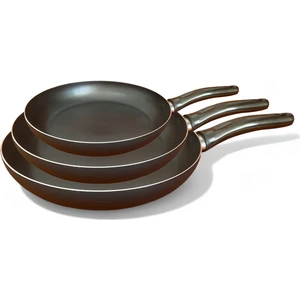 3 Lü Teflon Tava Seti - 16 - 20 - 24 cm ( Küçük Boy ) - Ince / Hafif