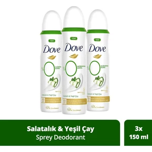 Kadın Deodorant Salatalık & Yeşil Çay 150ML X3 Adet