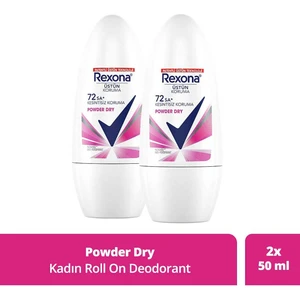 Üstün Koruma Kadın Roll On Deodorant Powder Dry 72 Saat Kesintisiz Koruma 50 ml X2