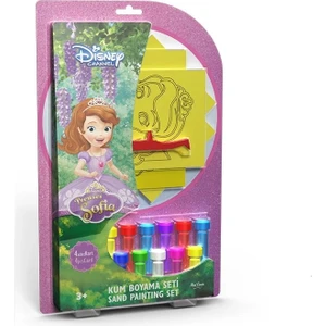 Red Castle Eğitici ve Eğlenceli Kum Boyama Seti-Disney Prenses Sofia Fm-11