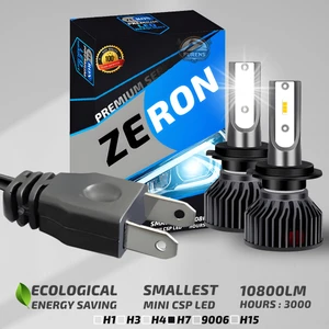 Zeron Premium Series H7 LED Xenon Şimşek Etkili LED Xenon LED Ampul