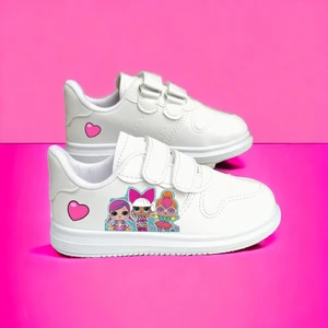 Amazon Design Tatlı Lolita Baskılı Sneaker Kız Çocuk  Spor Ayakkabı