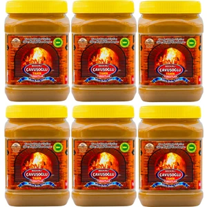 Bozkırlı Çavuşoğlu Çavuşoğlu Odun Ateşinde Çifte Kavrulmuş Kepekli Bozkır Tahini 930 gr x 6