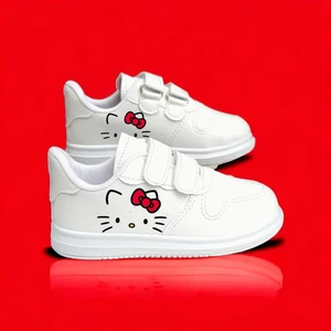 Amazon Design Hello Cat Baskılı Sneaker Kız Çocuk Spor Ayakkabı