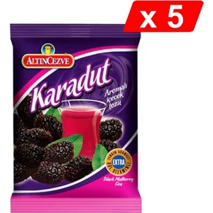 Karadut Aromalı Içecek Tozu 250 gr - 5li Paket