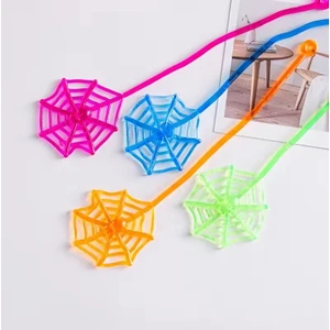 Elastik Yapışkan Örümcek Ağı Oyuncak Şaka Elastik Yapışkan Spider Şlap Ağ - 1 Adet