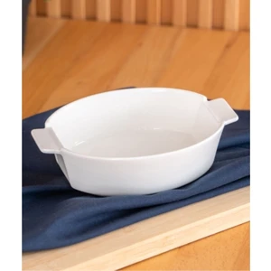 Porselen 17,6X12 cm Porselen Fırın Kabı 6 Adet 010845