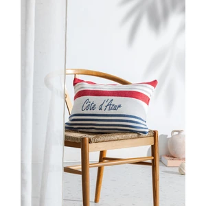 Madame Coco Ardoix Kırlent Kılıfı  Lacivert-kırmızı  33X50 cm