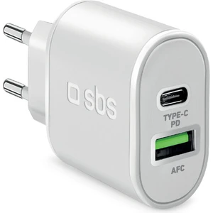 1xusb-A+1xusb-C Pd 20W Seyahat Şarj Cihazı-Beyaz