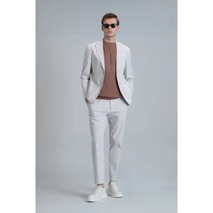 Frank Smart Erkek Chino Pantolon Slim Fit Saks