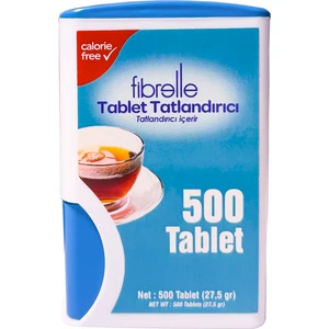 Sakarinli Tablet Tatlandırıcı 500'LÜK Kutu