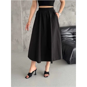 Işılda Fashion Kadın Giyim Paraşüt Kumaş Uzun Etek