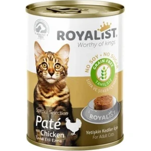 Royalıst Kedi Tavuklu Pate Konserve 12X400 gr