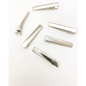 Kendi Tokanı Kendin Yap, Metal Pens Toka, Timsah Toka 4,5 Cm. 12 Adet