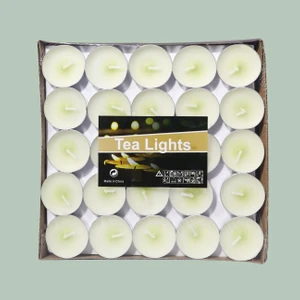 Tea Lights Tealights Beyaz Mum 50'li Paket