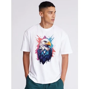 Kartal Tişörtü -  Eagle Tshirt - Renkli Kartal Tişörtü - Colorful Eagle Tshirt