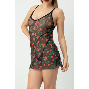 Desenli Askılı GECELIK-20525