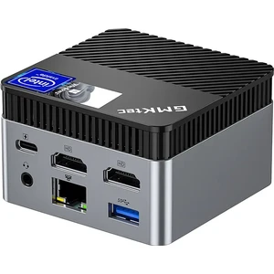 G5 Intel N97 İşlemci, 12GB 4800Mhz DDR5 RAM, 512GB SSD, 2xHDMI, 3xUSB Win 11 PRO Ultra Mini PC