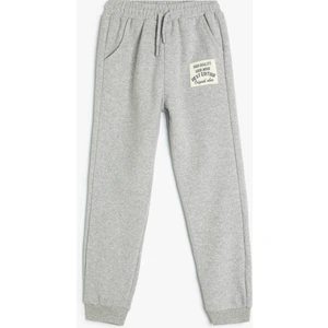 Basic Jogger Eşofman Altı Beli Bağlamalı Cepli