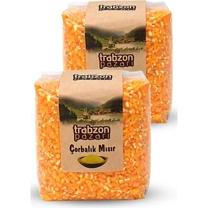 Trabzon Pazarı Ata Tohum Çorbalık Mısır Yarması 2x1 kg