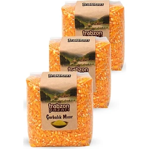 Trabzon Pazarı Ata Tohum Çorbalık Mısır Yarması 3x1 kg